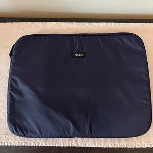 Brand New - Navy Blue Nylon TUMI  17" Laptop Case